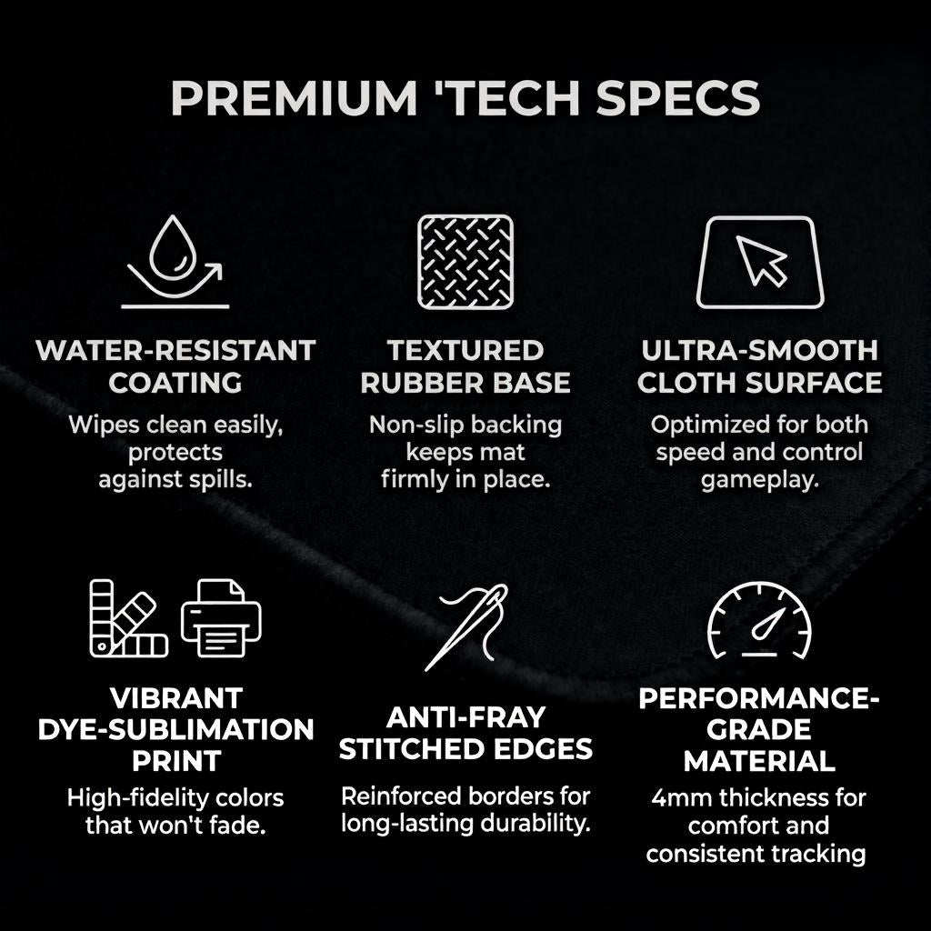 Cherry Blossom Pixel Desk Mat