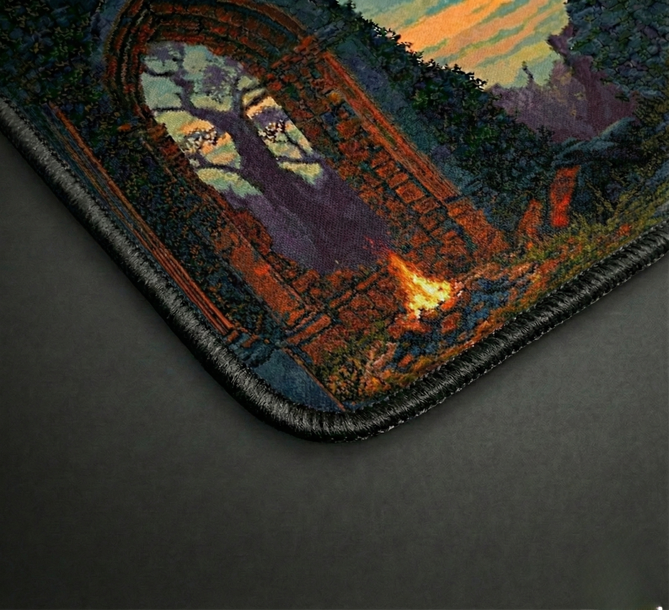 Gothic Ruins Gaming Desk Mat