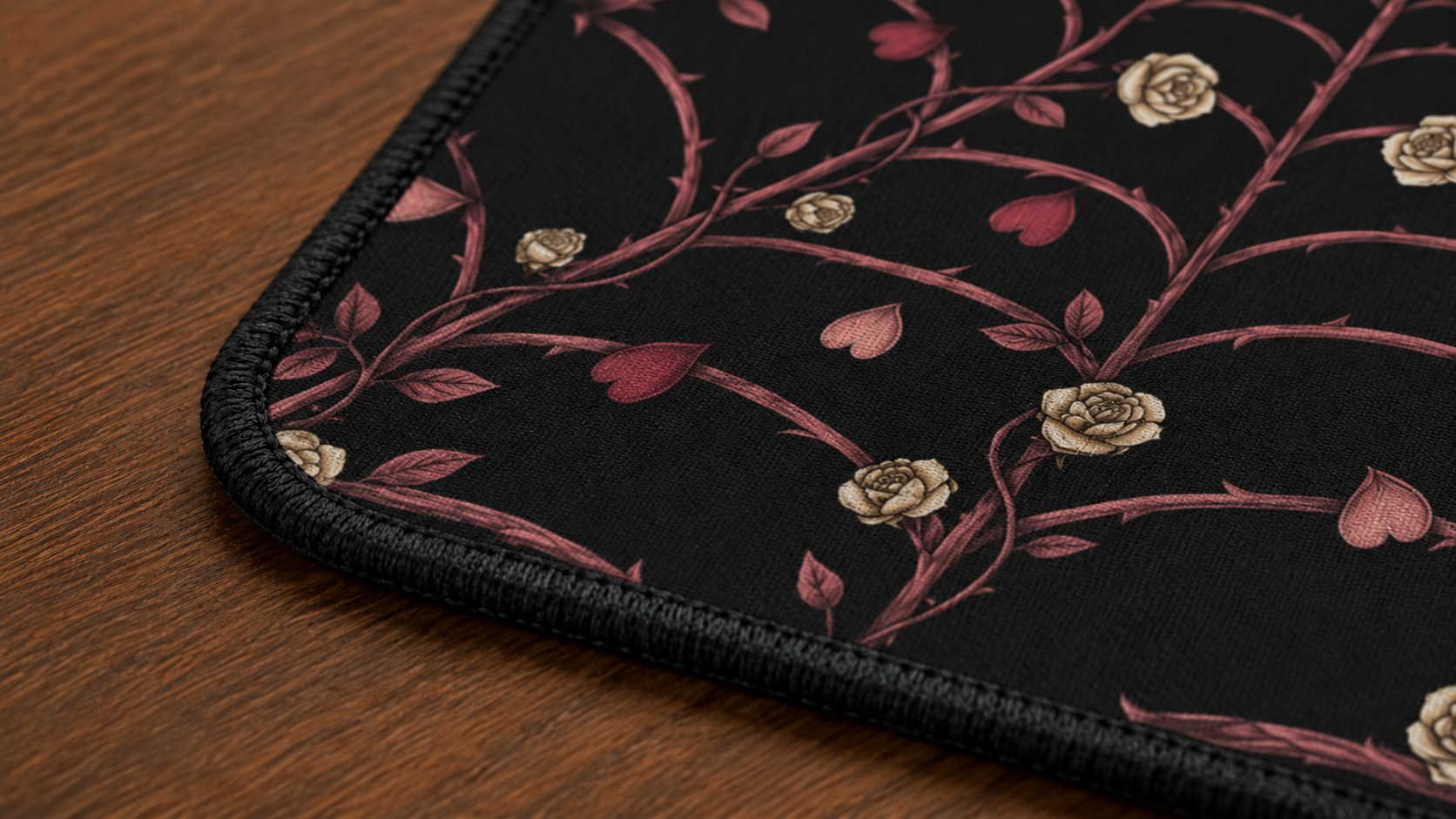 Widow's Web — Gothic Spider Desk Mat