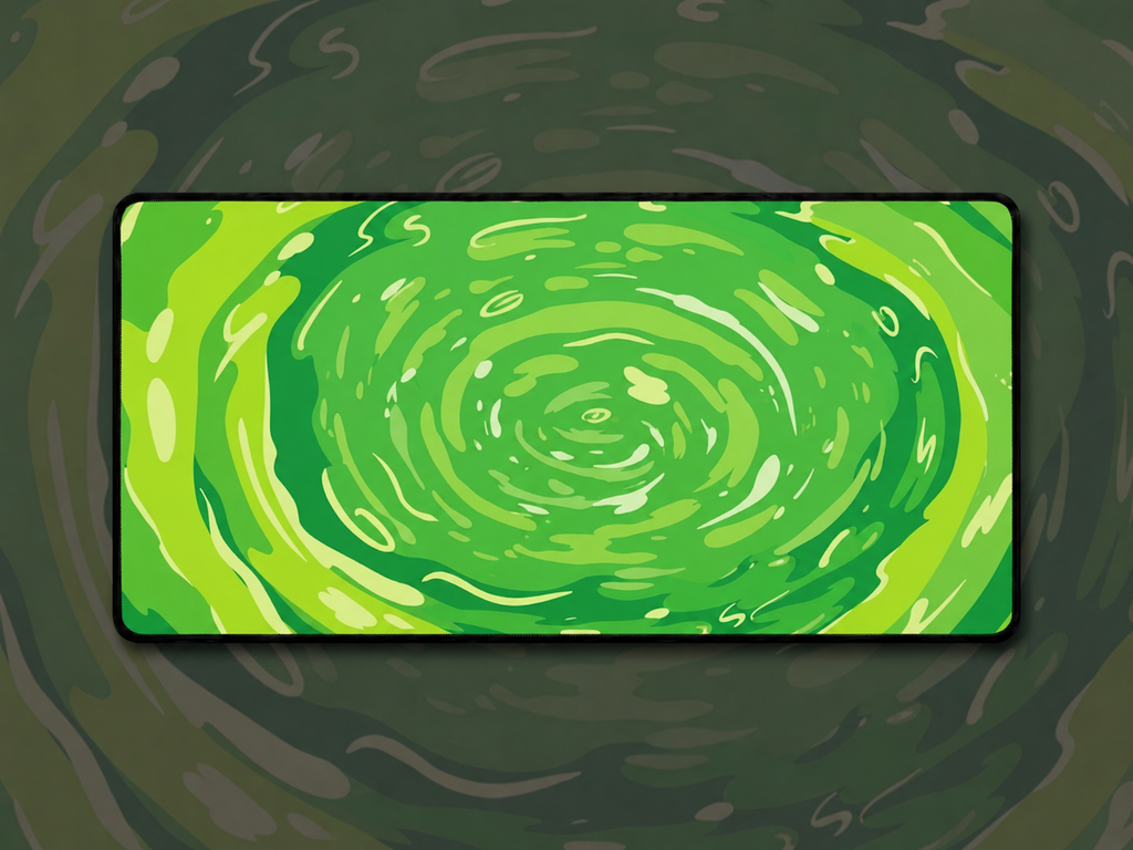 Enter The Portal - Swirl desk mat