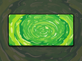 Enter The Portal - Swirl desk mat