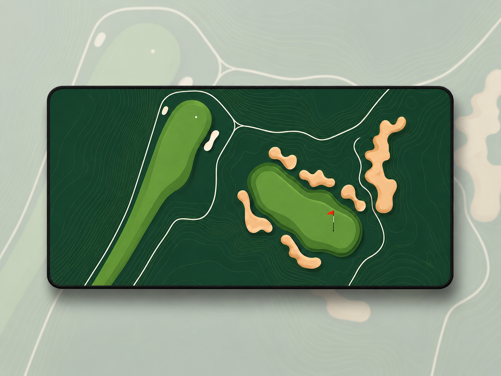 Fairway Vision — Golf Course Desk Mat
