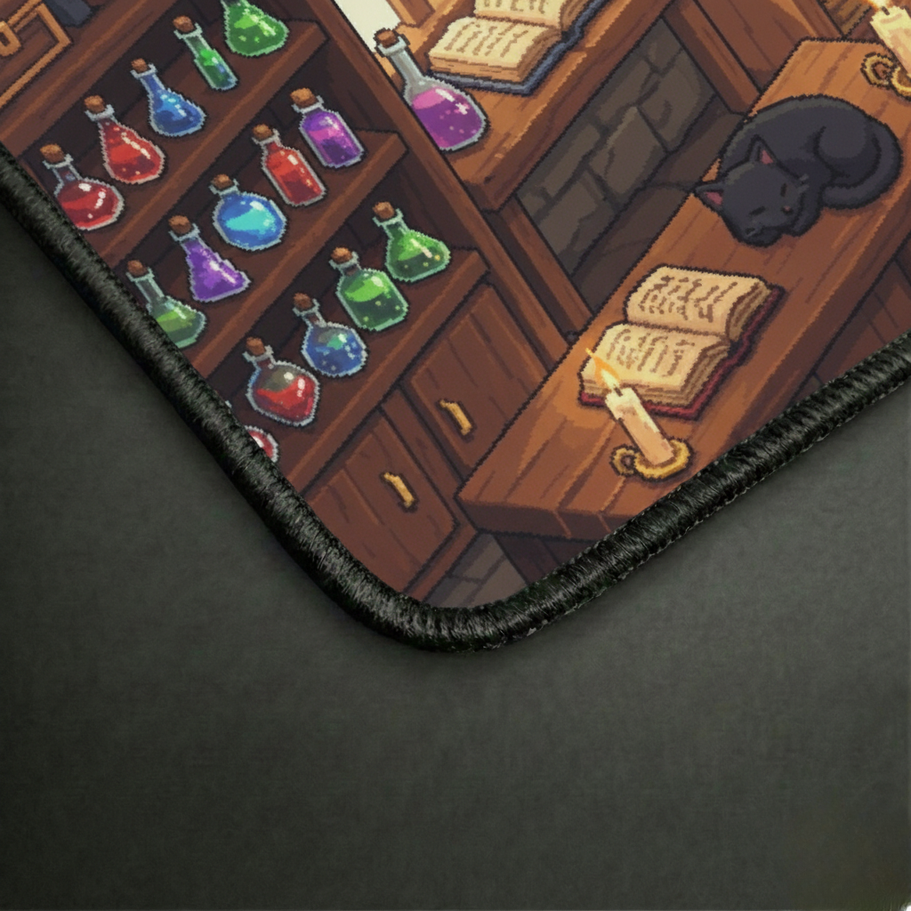 Cozy Alchemy Cottage Desk Mat