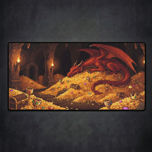 Dragon’s Hoard Desk Mat