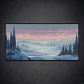 Winter Valley Desk Mat