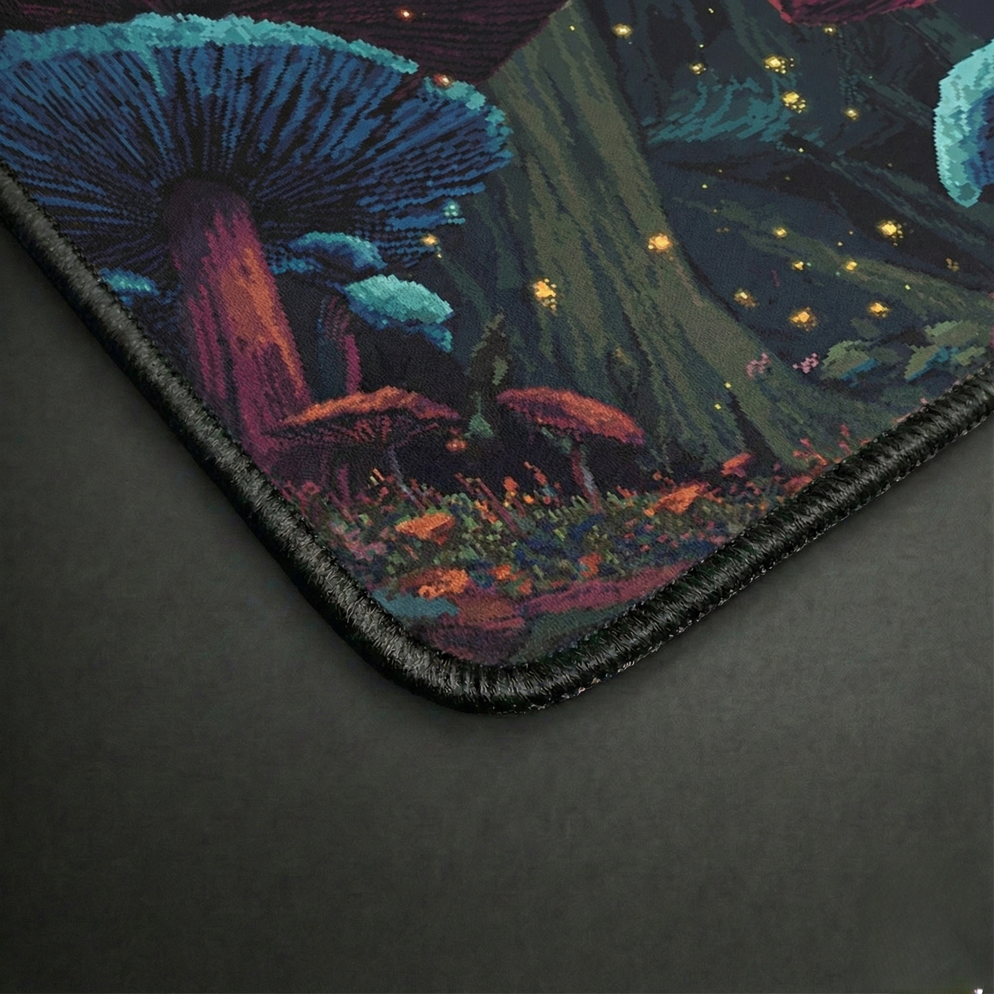 Enchanted Mushroom Forest Desk Mat