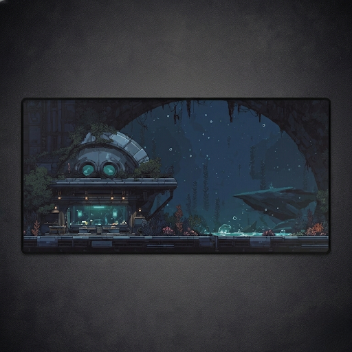 Abyss Station Desk Mat