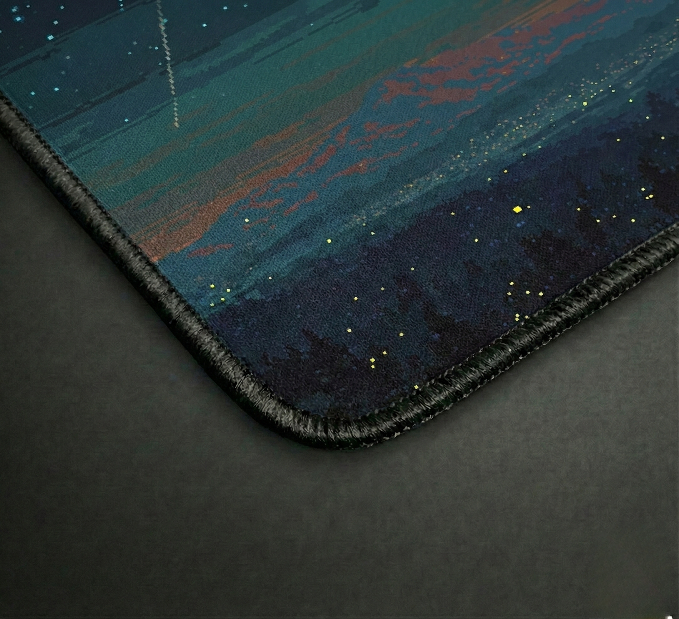 Starlit Cabin Desk Mat