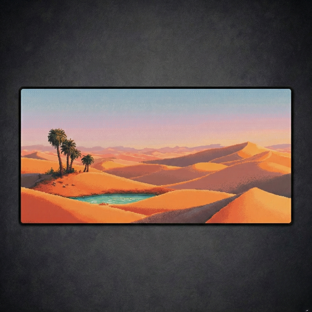 Desert Oasis Desk Mat