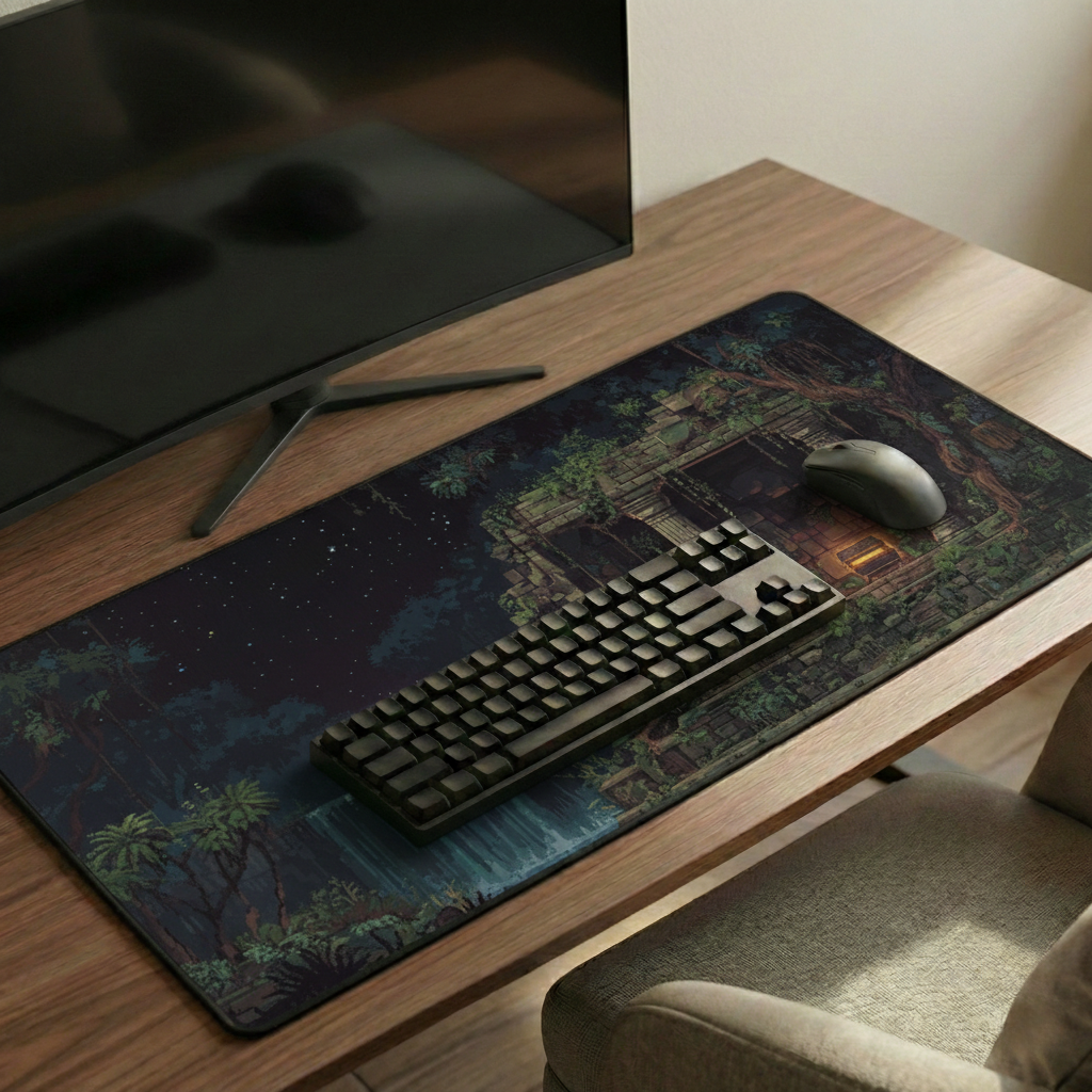 Jungle Ruins Desk Mat
