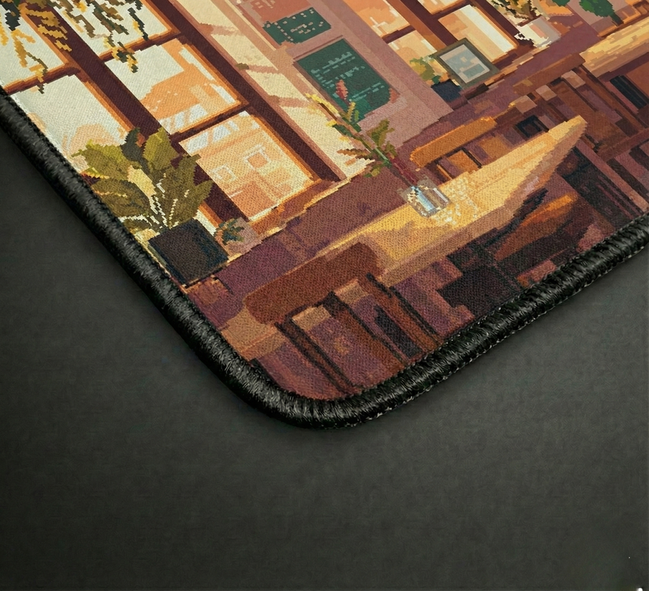 Sunlit Café Desk Mat