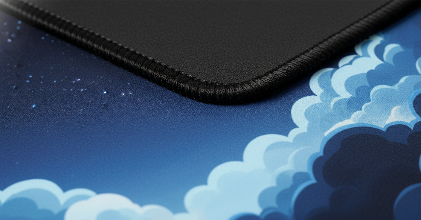 Cloud Drift — Celestial Clouds Desk Mat