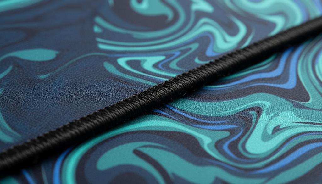 Tidal Flow — Liquid Abstract Desk Mat