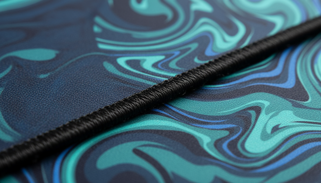 Tidal Flow — Liquid Abstract Desk Mat