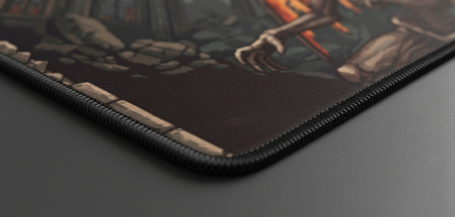 Bone Throne — Skeletal Dragon Desk Mat