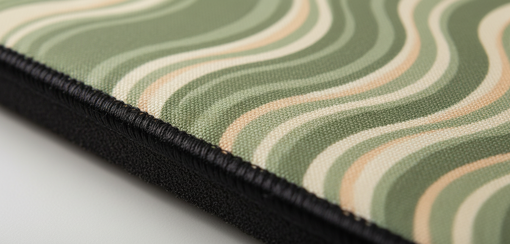 Wave Current — Retro Flow Desk Mat