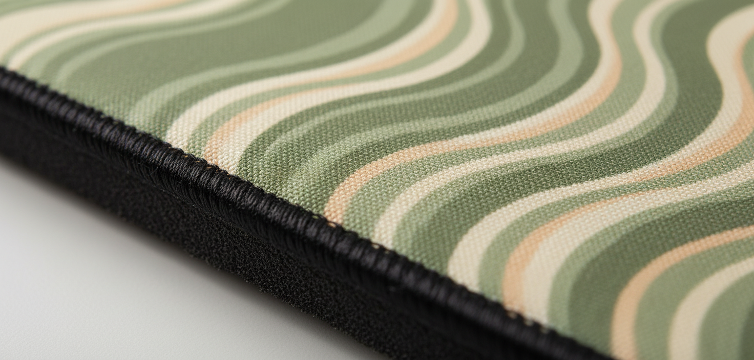 Wave Current — Retro Flow Desk Mat
