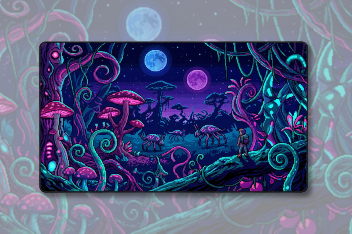 Mystic Grove — Enchanted Forest Desk Mat