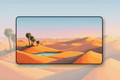 Desert Oasis — Sunrise Dunes Desk Mat