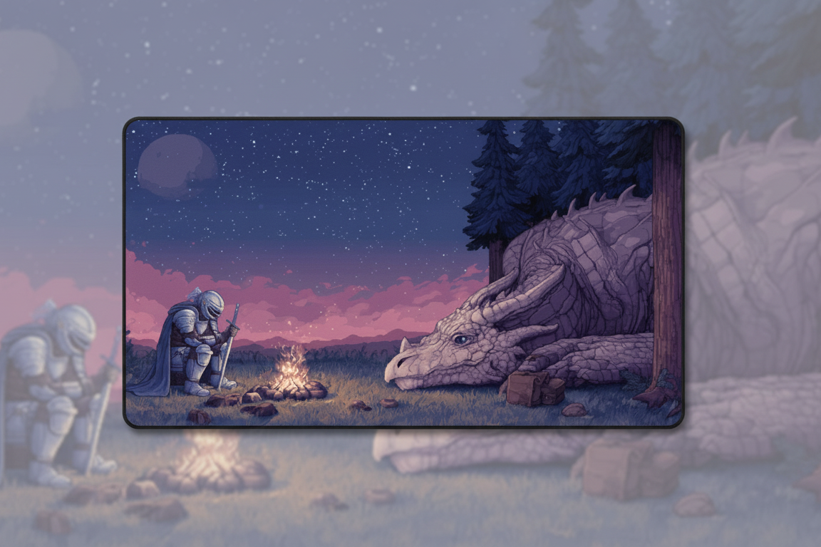 Dragon's Rest — Ancient Guardian Desk Mat