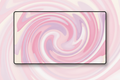 Cotton Candy — Pastel Swirl Desk Mat