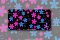 Neon Blooms — Y2K Flowers Desk Mat