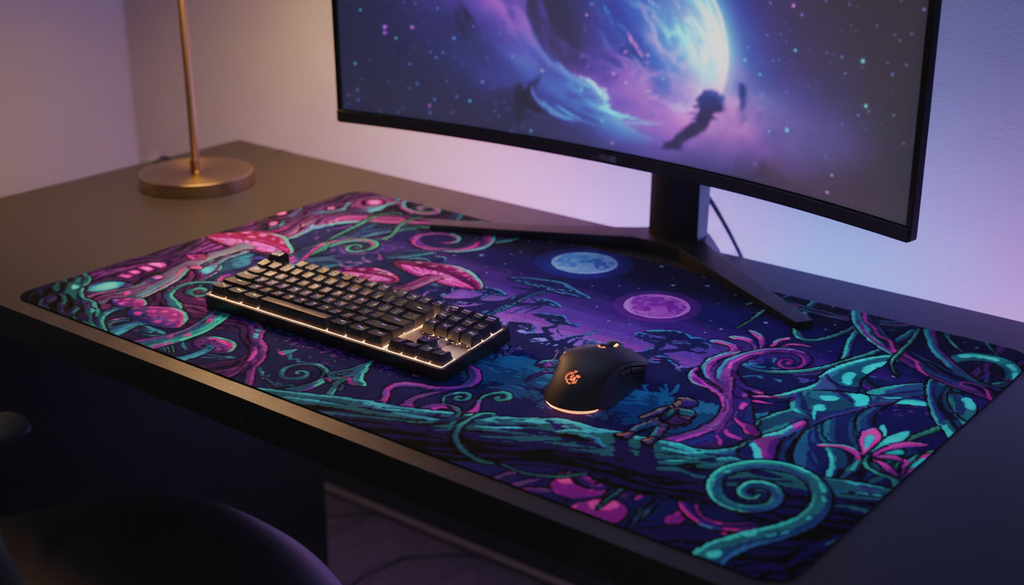 Mystic Grove — Enchanted Forest Desk Mat
